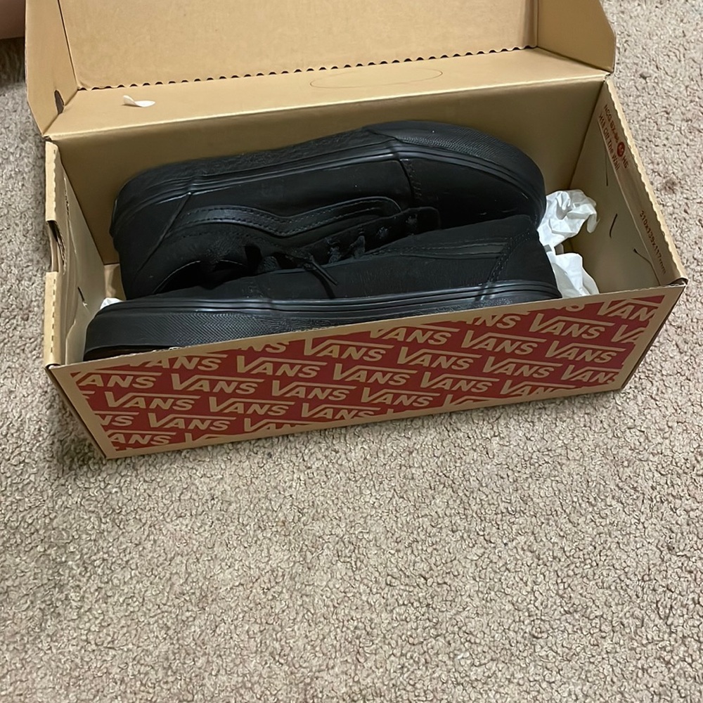 black van shoes